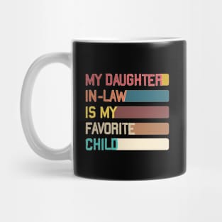 My Daughter In Law Is My Favorite Child Mug